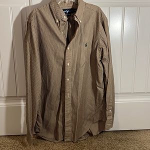 Ralph Lauren Mens Long Sleeve shirt Classic Fit Medium